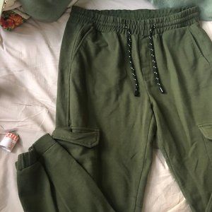 Green Jogger Sweatpants